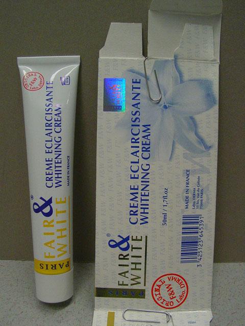 Whitening cream