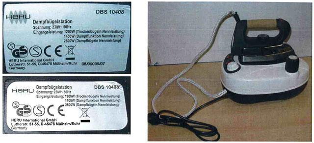 Electric steam iron