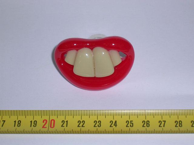 Baby's soother - Nutty Professor teeth