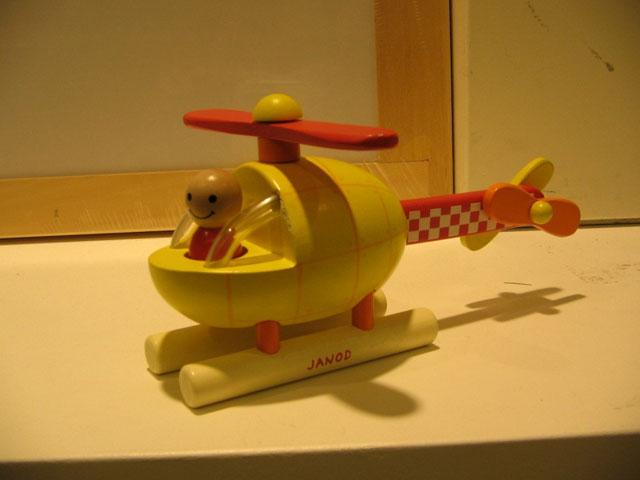 Wooden toys - My first magnetic model plane/helicopter/rocket
