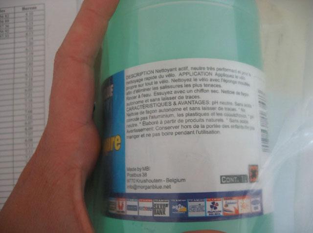Cycle cleaning product - Vélo Propre