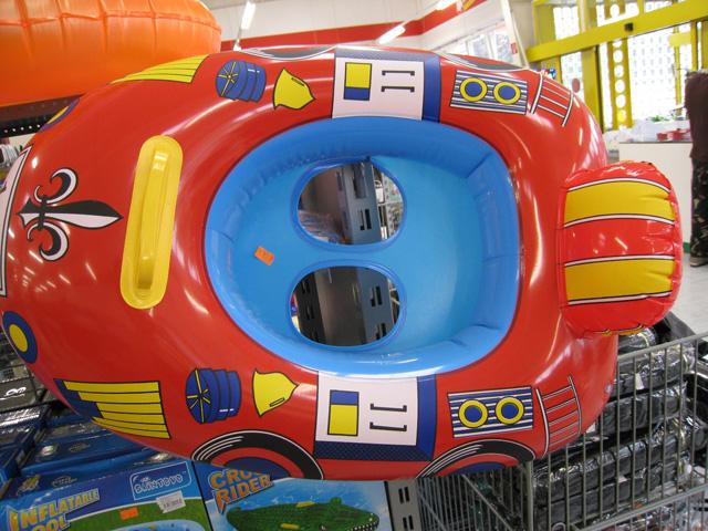 Inflatable swim seats - Baby Boat and Pool Boat swim seats