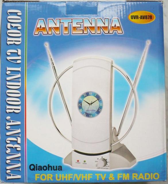 Indoor TV antenna (VHF-URH-UHF)
