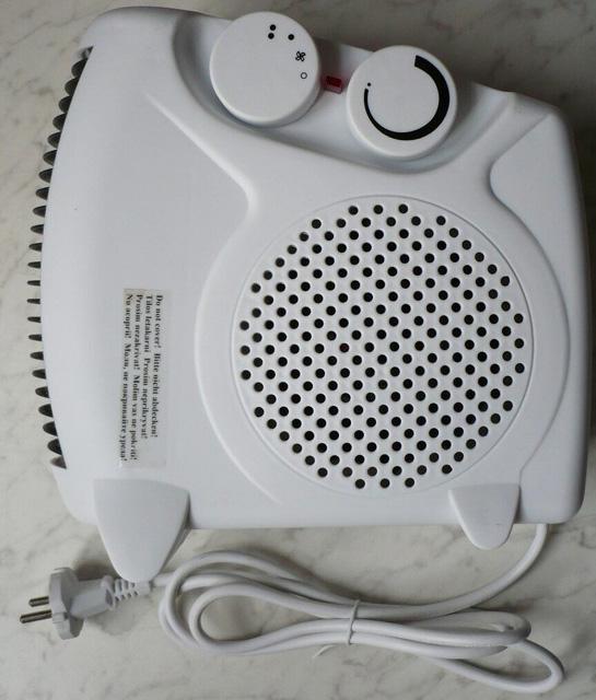 Portable heating fan