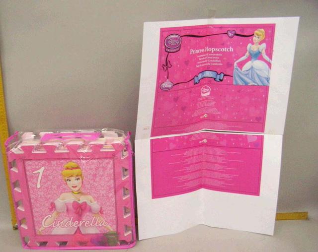 Floor puzzle - Princess Hopscotch - Cinderella