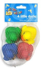 Plastic Ducks - Bathtime Buddies 4 Little Ducks