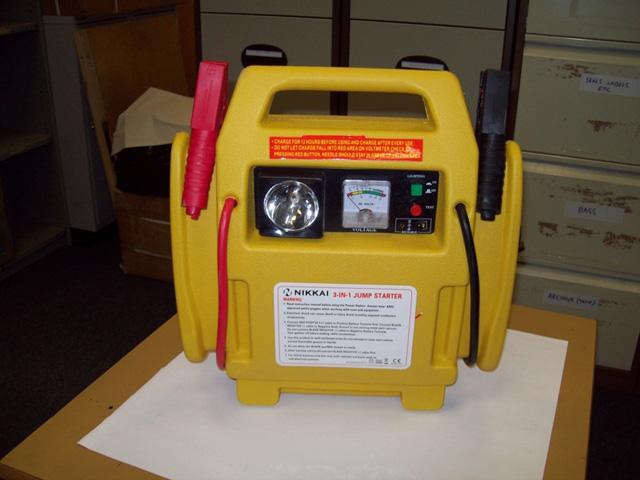 Vehicle starting aid - 3 in 1 Jump Start/Quick Start