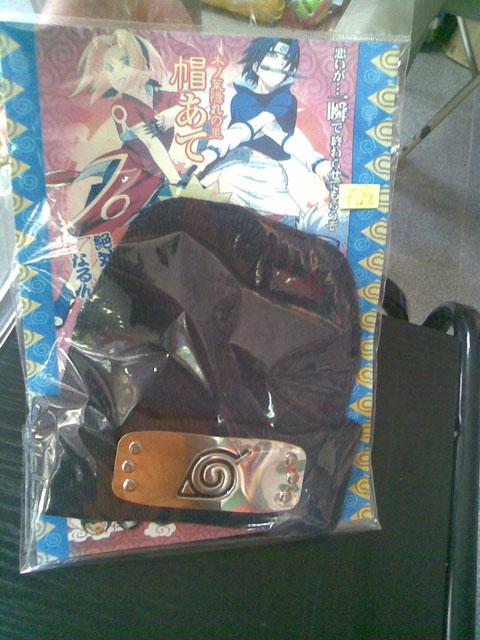 Carnival fancy dress β Hat and headband - Naruto