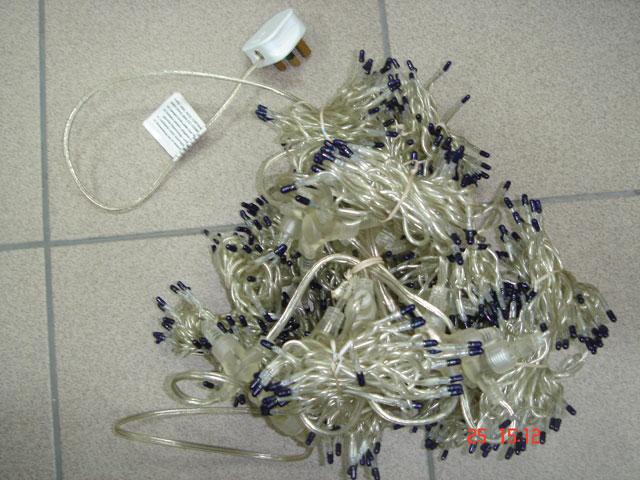 Lighting chain - 600 L Rice curtain light