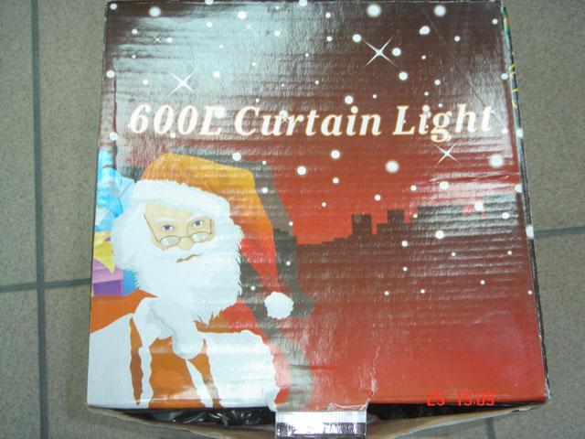 Lighting chain - 600 L Rice curtain light