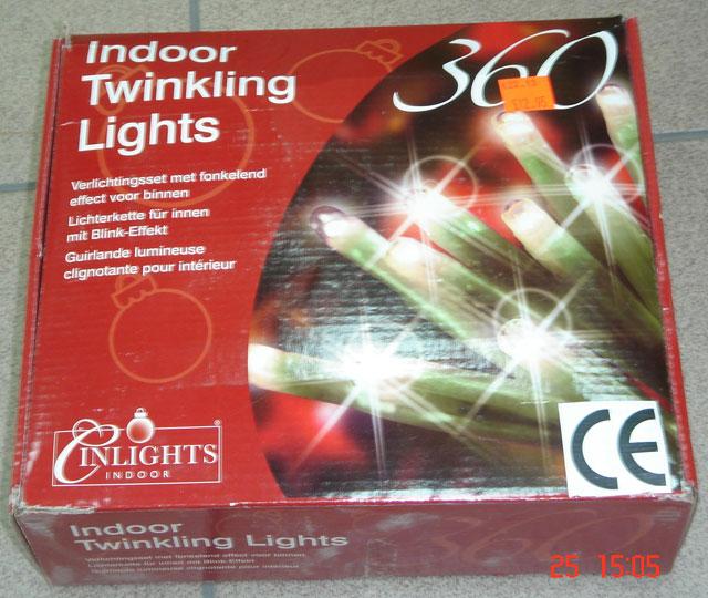 Lighting chain - Indoor Twinkling Lights