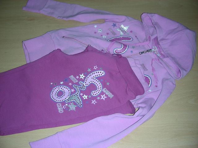 Children’s sweatshirt and trousers