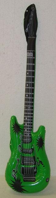 Inflatable guitar