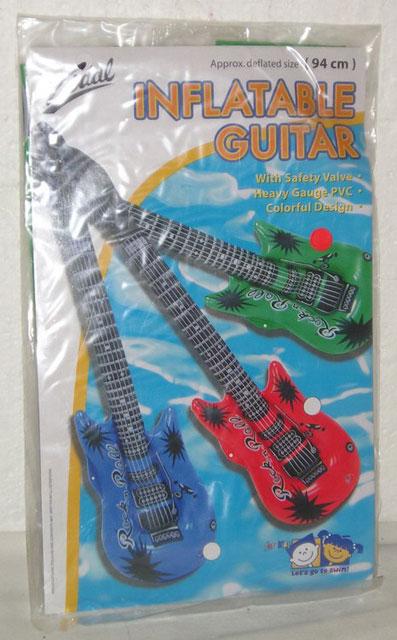 Inflatable guitar