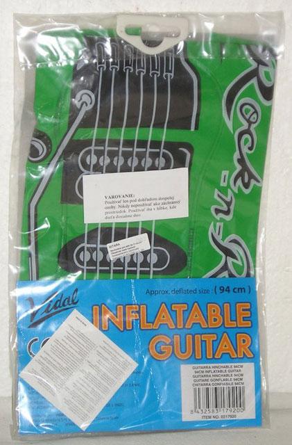 Inflatable guitar