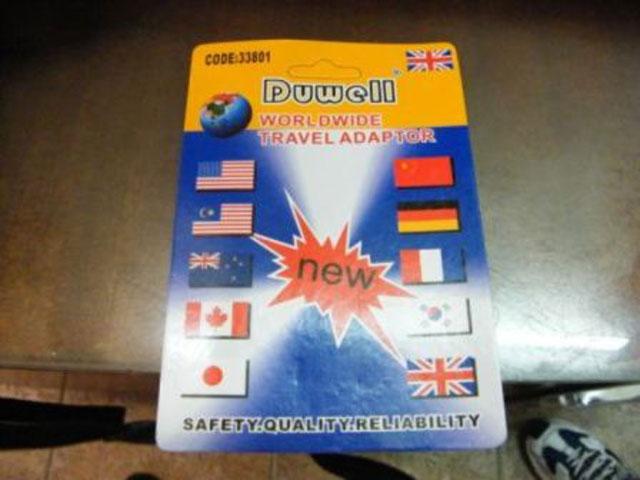 Travel adaptor - Worldwide Travel Adaptor