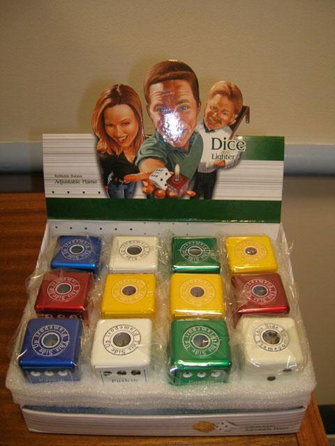Novelty lighter - Dice Lighter
