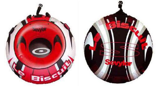 Towable water ski tubes