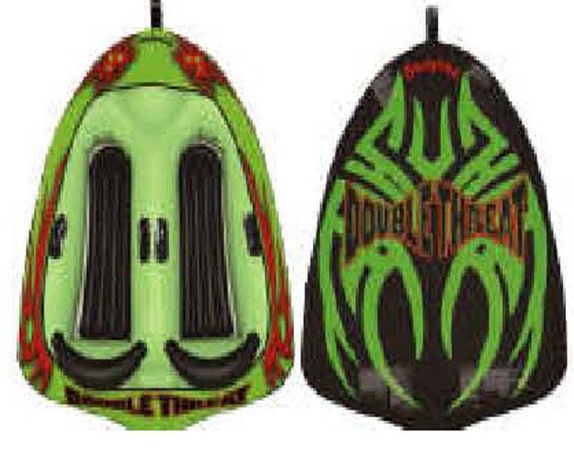 Towable water ski tubes