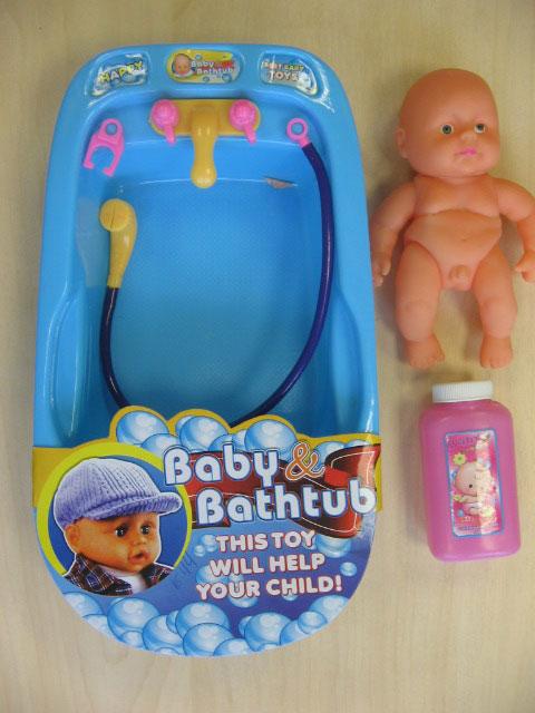 Doll and bathtub - Baby & Bathtub