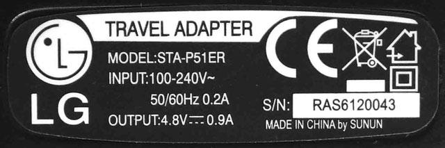 Travel charger
