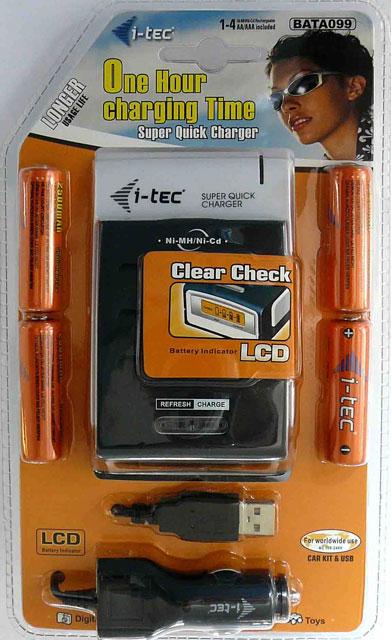 Charger for batteries - Super Quick Charger