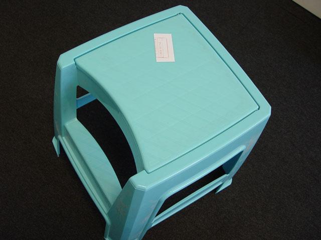 Two-step stool with storage space