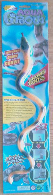 Expanding toys β Growing snake
