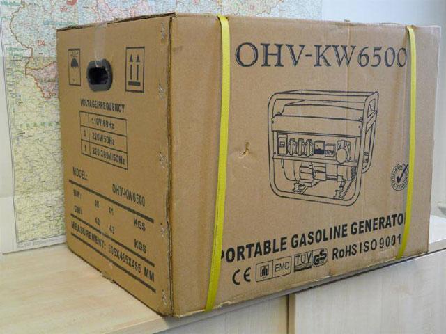 Portable gasoline generator