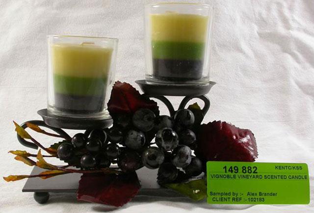Candles - Harvest Grape Range Double Votive Candle set