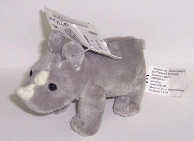 Soft toy - Rhinoceros