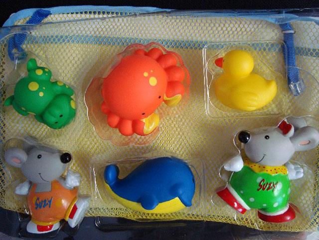 Squeeze toys - Juguetes de Bano