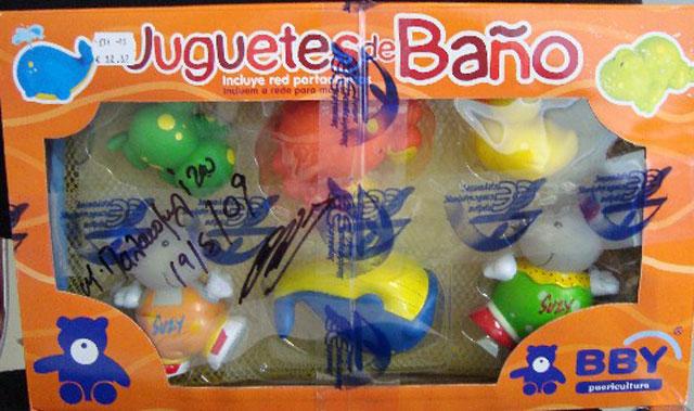 Squeeze toys - Juguetes de Bano
