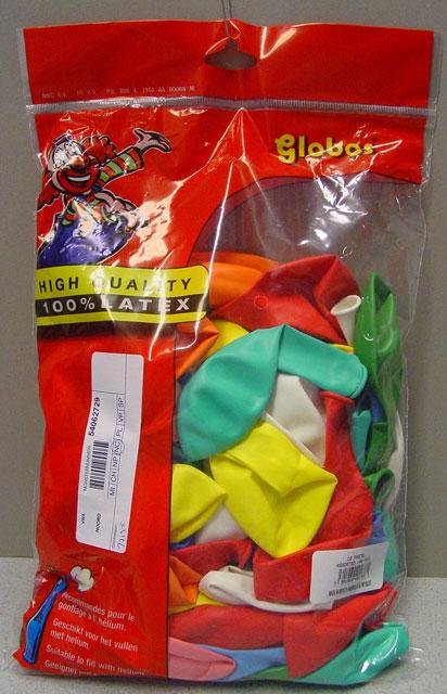 Balloons - Plastic balloons 3 inch pastel assorted