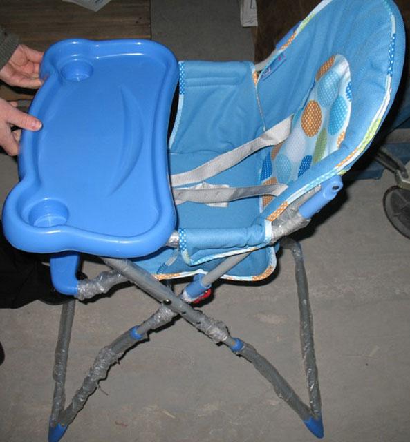 Folded high chair - Fox