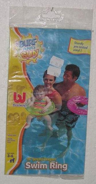 Inflatable swim-ring - Surf and sun
