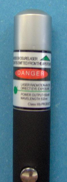 Green laser pointer