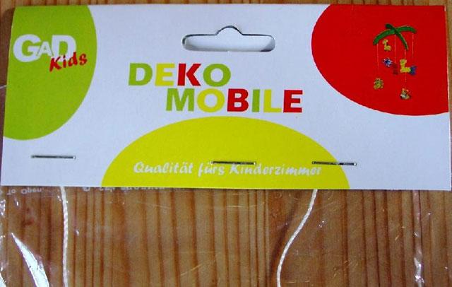 Wooden dinosaur - Deko Mobile
