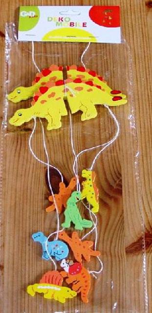 Wooden dinosaur - Deko Mobile