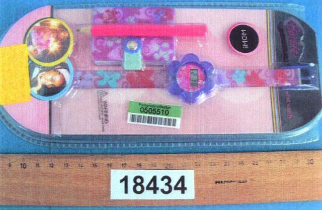 Children's watch play set - Barbie wrist watch