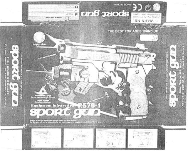 Laser gun - Sport Gun