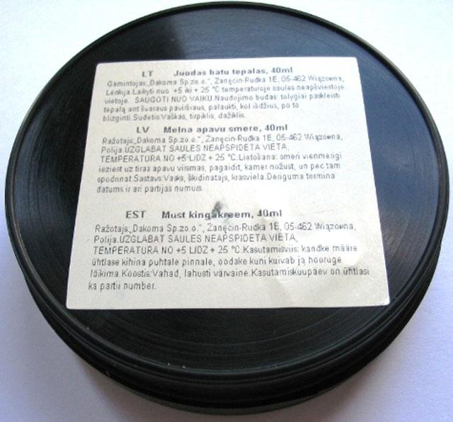 Shoe polish - Pasta do butow