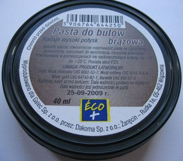 Shoe polish - Pasta do butow