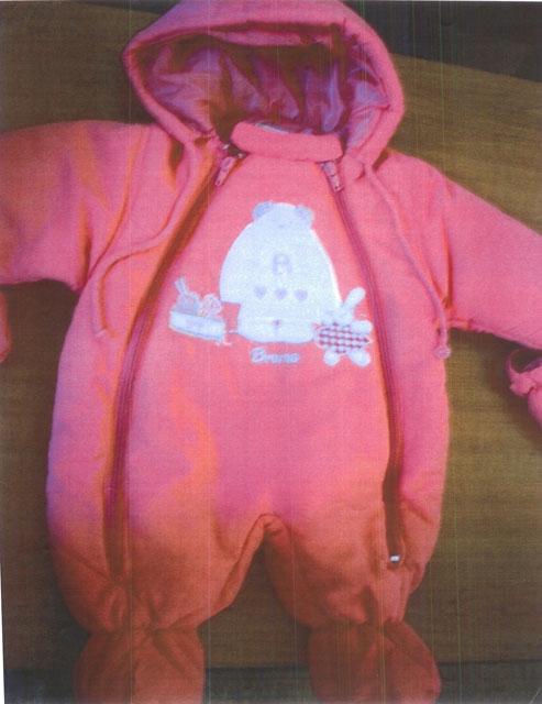 Babies' overall with hood - Brums