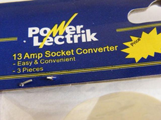 Electric plug adaptor - Power Lectrik