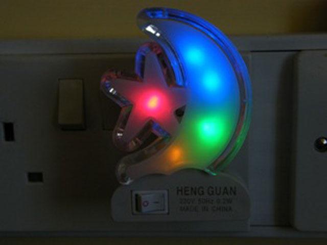 Night light - The Little Poly-Coloured Fluorescent