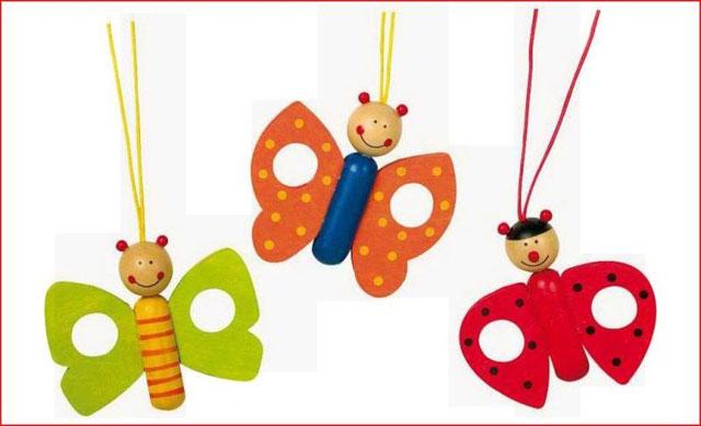 Wooden butterfly - Butterfly Magnifying Glass