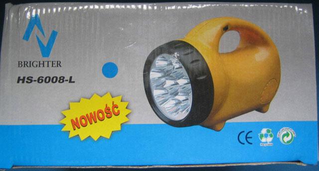 Rechargeable portable lamp