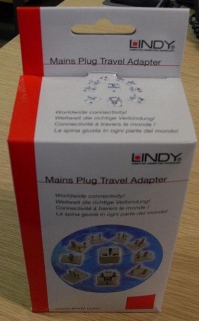 Travel adaptor - Mains Plug Travel Adaptor