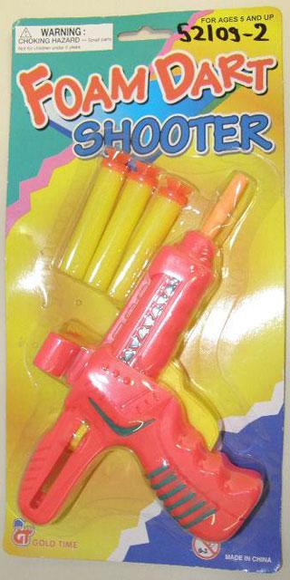 Shooter with suction darts - Foam dart shooter
